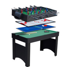 Gamesson 4ft Jupiter 4-in-1 Pool Table, Foosball, Air Hockey & Table Tennis
