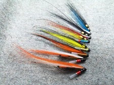 1 Sunray Salmon Tube fly Tied