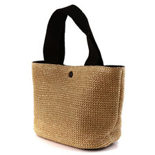 Ladies Wicker Handbag Bag Tote Beach Straw Woven Summer Rattan Basket Bags Decor