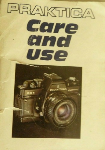 Instructions camera praktica - instructions,