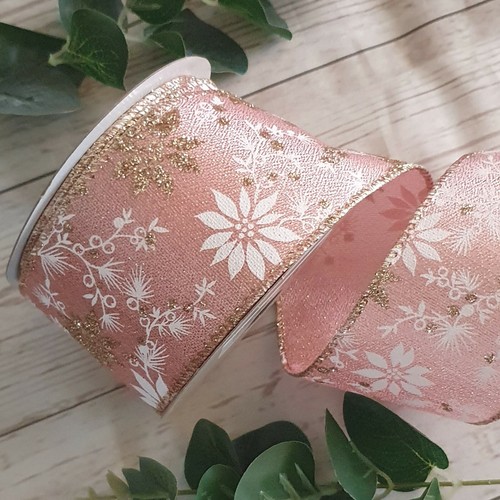 Wired blush pink - blush, gold