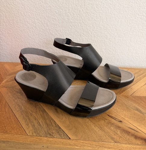 Tsubo olesia black leather - black,