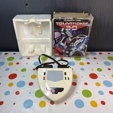 Tomytronic Thundering Turbo - Retro  1980s Handheld Electronic Game - With Box