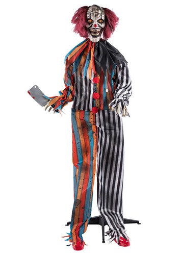Scary butcher clown halloween - butcher,