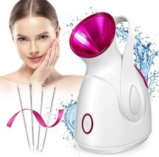 Facial Steamer, 3-in-1 Portable Warm Mist Face Steamer, Newest 10X Penetration