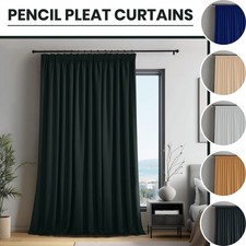 Blackout Door Curtain Thick