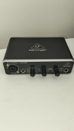 Behringer umc22 usb audio - behringer,