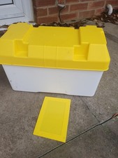 Battery Box Plastic Protection Case for Boats & Campervans