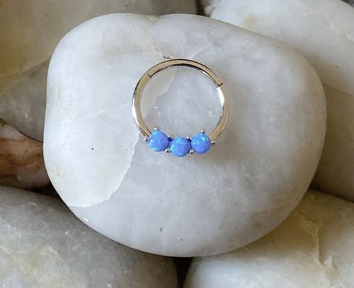 Opal hinged septum - hinged, clicker