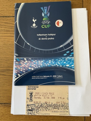 Tottenham hotspur slavia - v,
