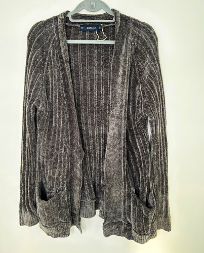 Zara knit grey striped - zara,