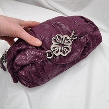 Vintage Y2K Mischa Barton purple Clutch bag