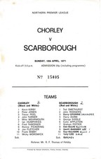 Chorley v Scarborough