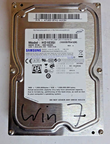 Samsung 1tb hd103si - hd103si, hard