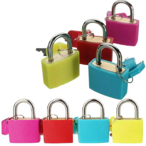 Heavy duty small padlocks - 4x,