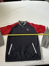 Retro Fila White Line Track