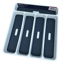 White Plastic 5 Section