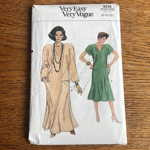 Vintage vogue uncut 9336 dress - vintage,