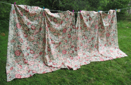 Vintage harlequin floral - vintage,