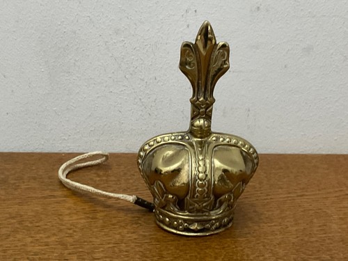 Antique brass crown shaped - brass, crown-shaped
