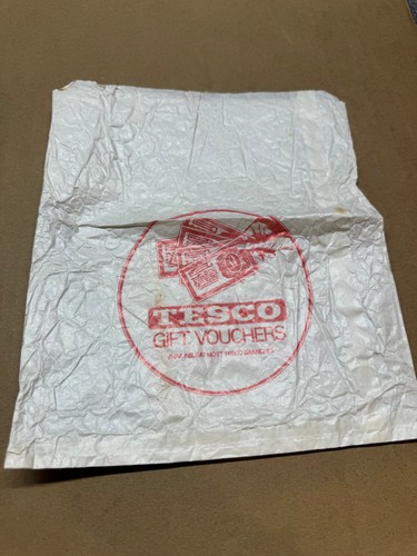 Vintage tesco supermarket gift - vintage,