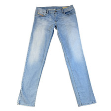 Womens Diesel Jeans Skinny Fit W32 L33 Low Rise Stretch Light Blue Getlegg