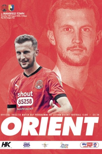 Leyton orient 2022 home - leyton,