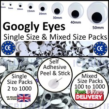Googly Eyes Peel & Stick 5mm