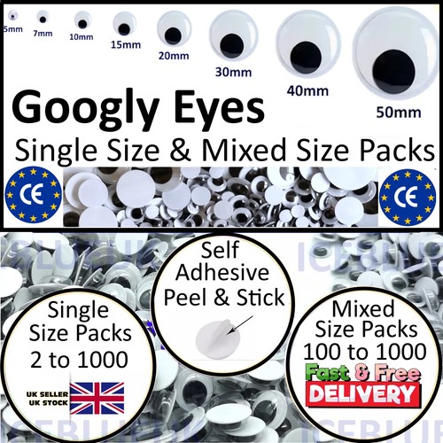 Googly eyes peel - peel, stick