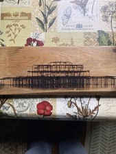 Brighton’s West Pier on a bit of Pine Reclaimed Floorboard