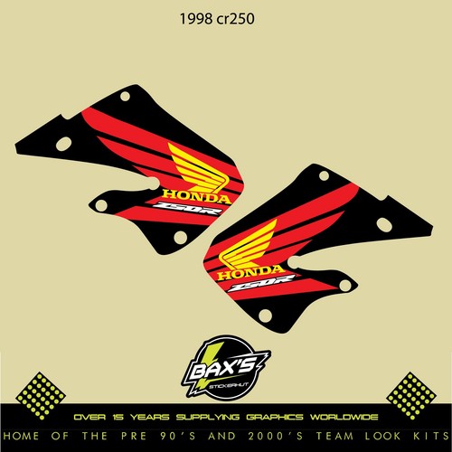 Honda 1998 250 rad - cr, decals