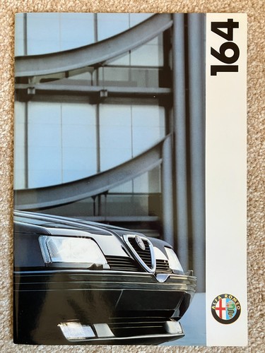 Alfa romeo 164 brochure april - alfa, (april