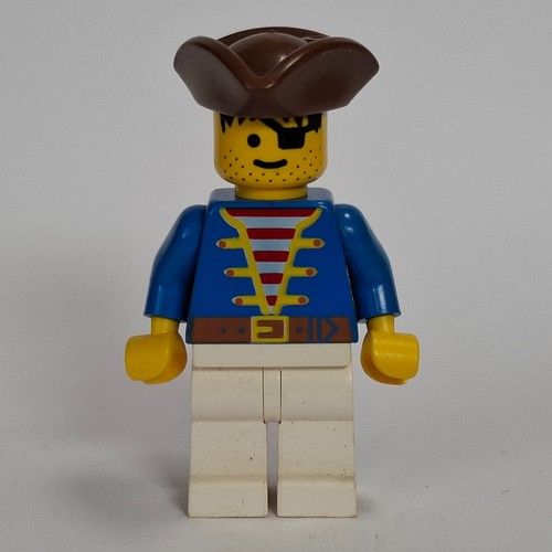 Lego minifigure pirate blue - minifigure, pirate,