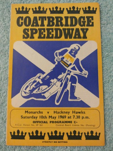 Coatbridge speedway 1969 - coatbridge,