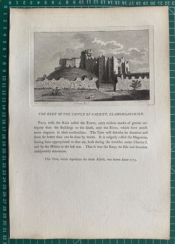 1775 antique print - 1775, (1787)