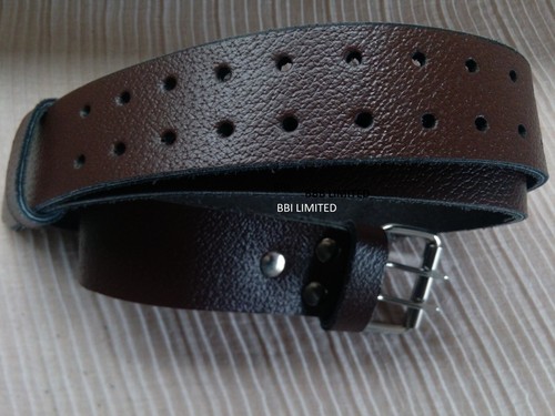 Leather tool belt brown - leather,
