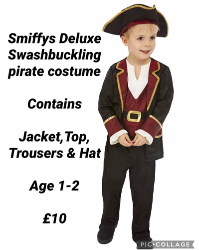 Smiffys deluxe swashbuckling - deluxe,