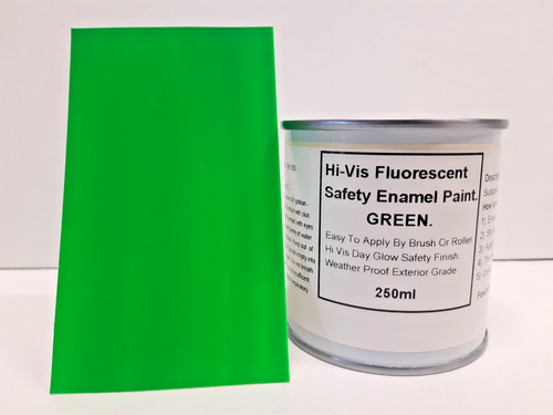 250ml green brush - x,