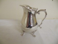 Large Vintage  Silver Plated