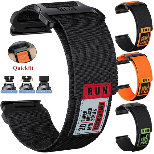 Nylon band for garmin - band, fenix