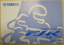 Genuine Yamaha Owners Manual Book 2006 FJR1300A 3P6-28199-E0