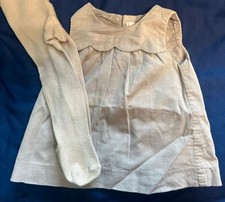 ZARA Baby Girl Beige Dress 3-6