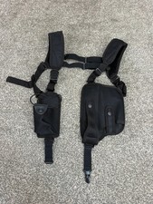 Radio Shoulder Harness With Pouches Ex Police Security PI Vest