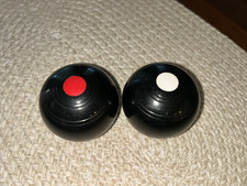 Set of 2 Lawn Bowls Hemselite