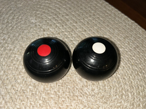 Set lawn bowls - of, hemselite