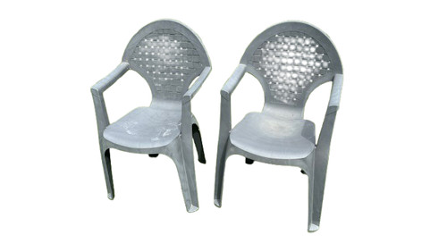 Stackable grey plastic - stackable,