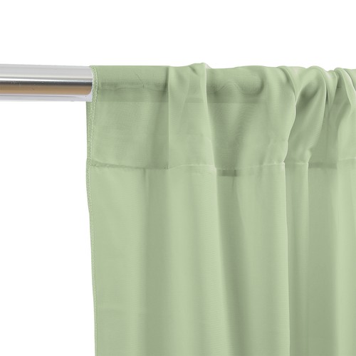 Green wedding arch draping - green,