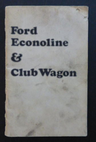 1974 ford econoline - &, club
