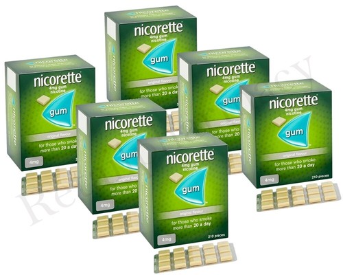 Nicorette original flavour gum - nicorette,
