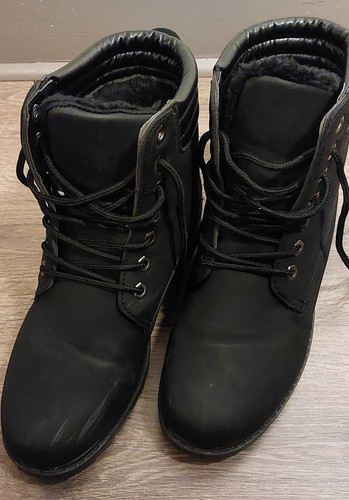Black women boots - women, lining